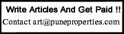 To send your articles here please contact us at art@puneproperties.com